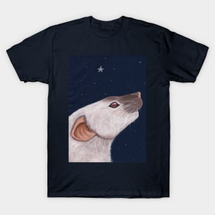 Siamese Rat Star Gazing T-Shirt